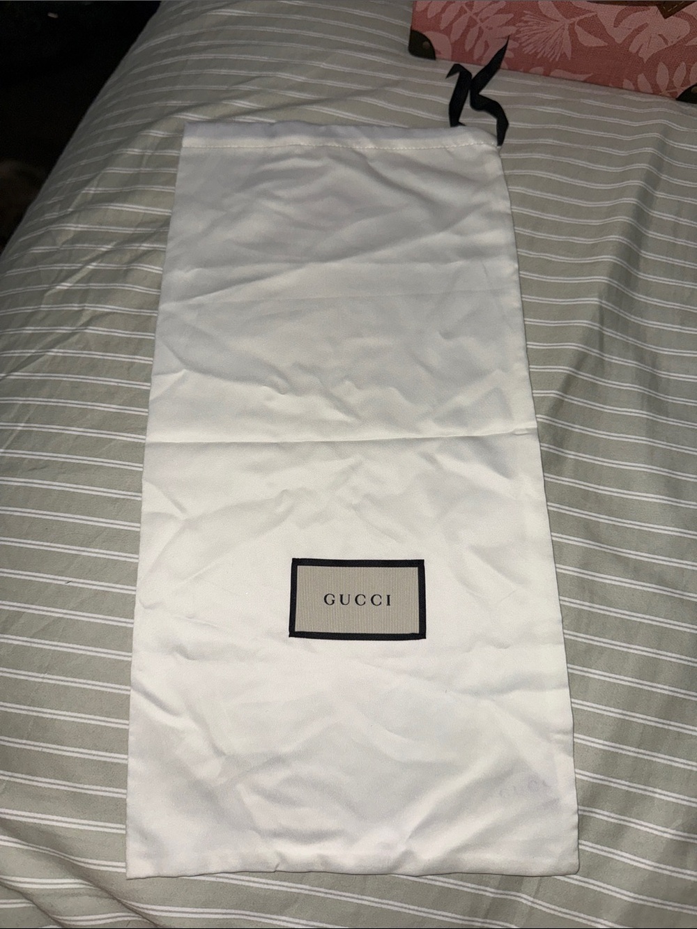 Authentic Gucci dust bag